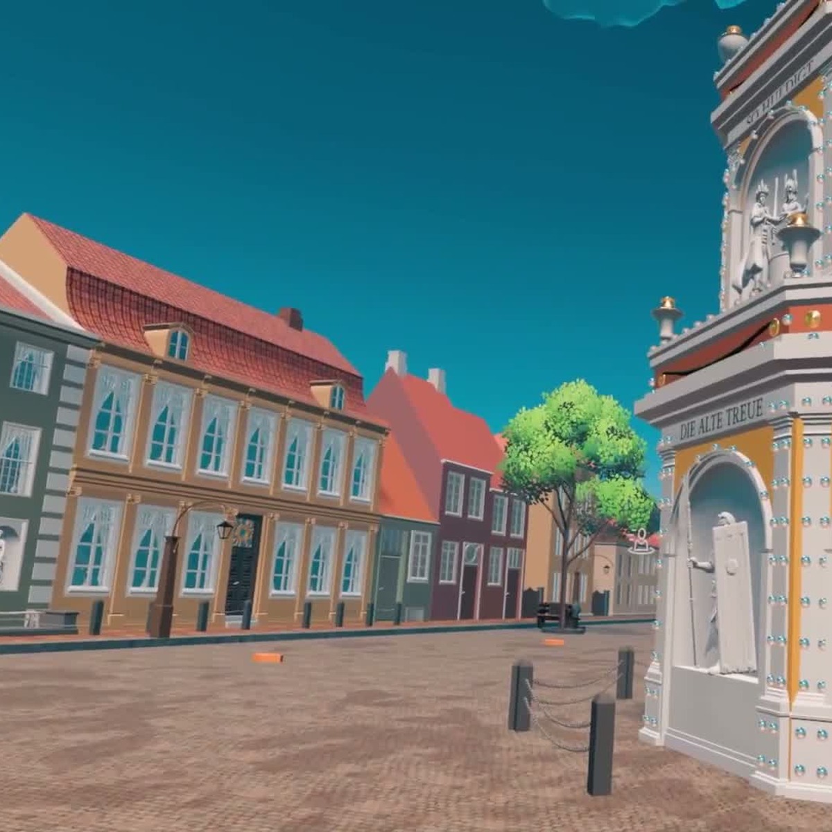 3D- und VR-Rekonstruktion des historischen Auricher Hafens am Pingelhus