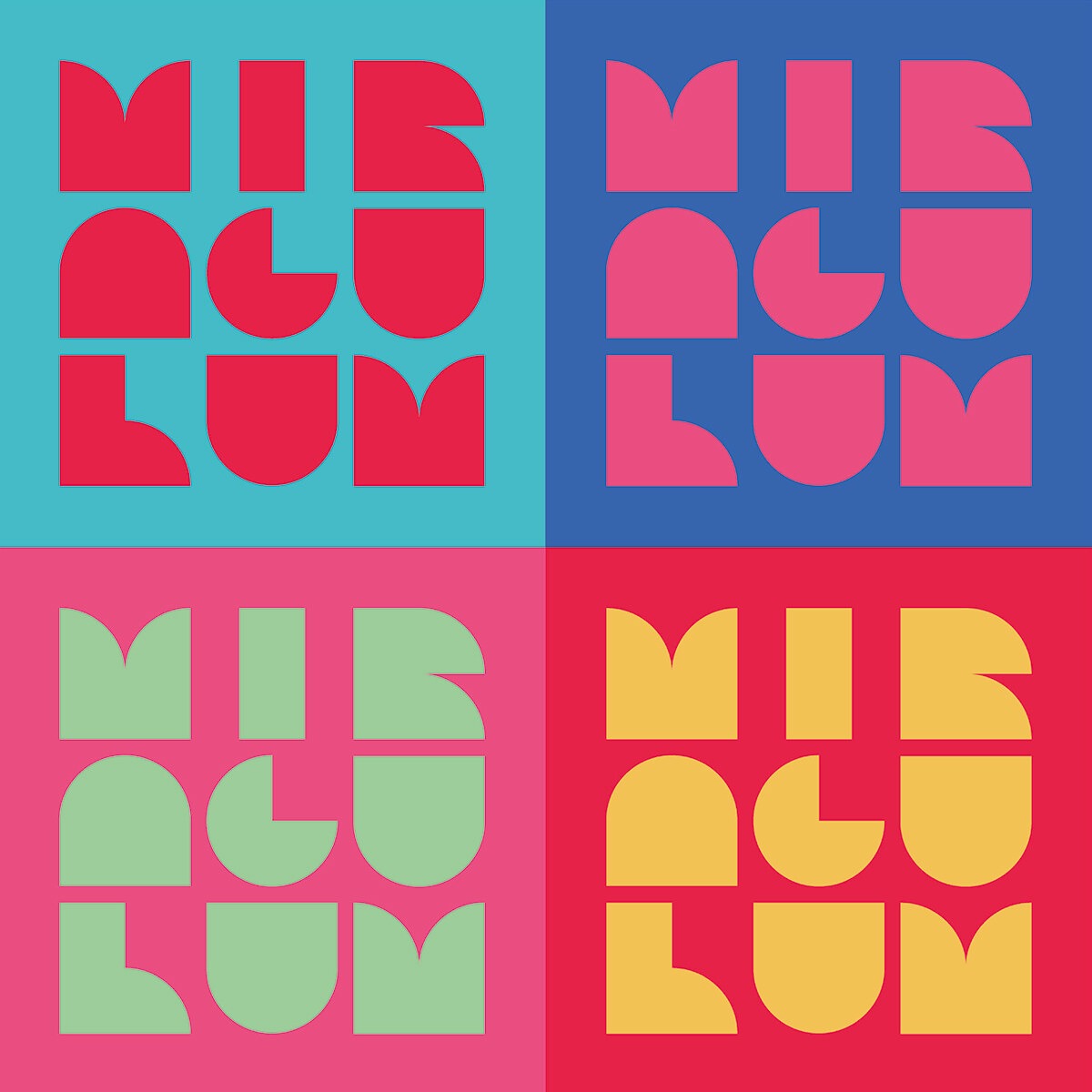 Farbenfrohes modulares Corporate-Design-System für das Mitmachmuseum Miraculum in Aurich